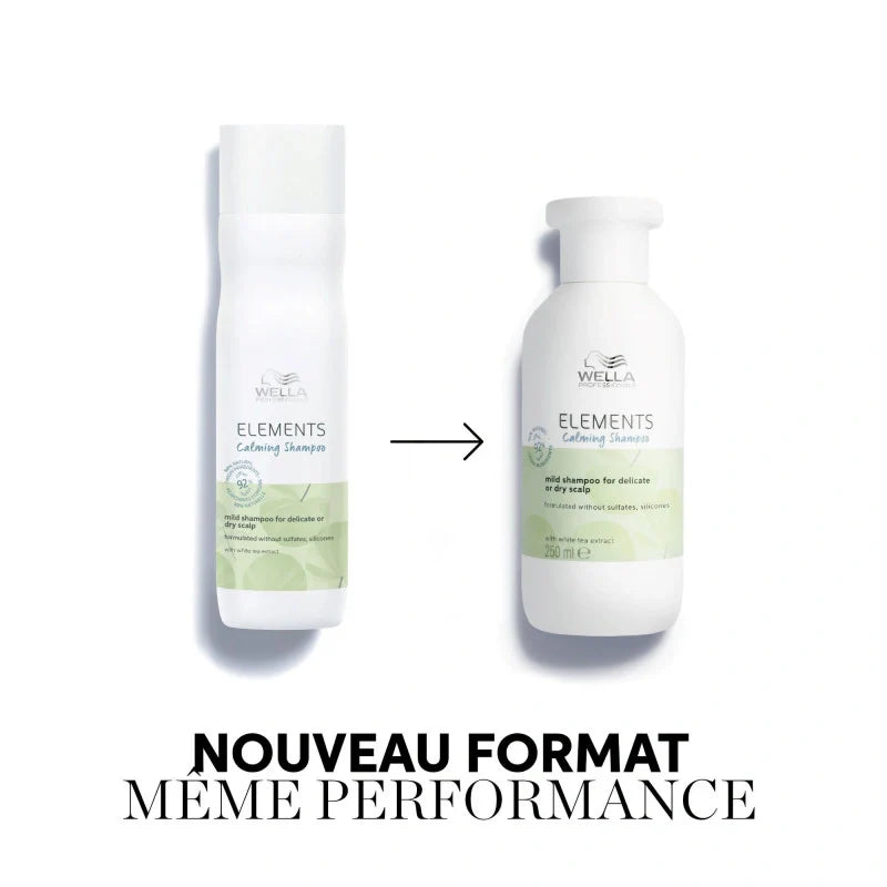 Shampooing Cuir Chevelu Sec & Sensible Elements Calming Wella 6
