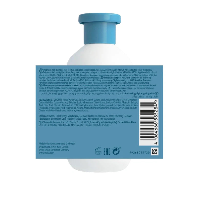 Shampooing Cuir Chevelu Sensible Invigo Balance Wella 4