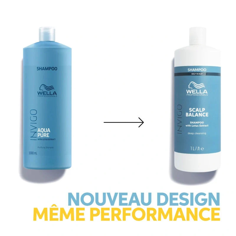 Shampooing Purifiant Cheveux Gras Invigo Balance Wella 1