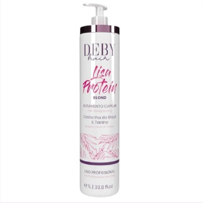 Lissage Tanin Protéine Blond – Deby Hair | Soin Lissant Spécial Cheveux Blonds