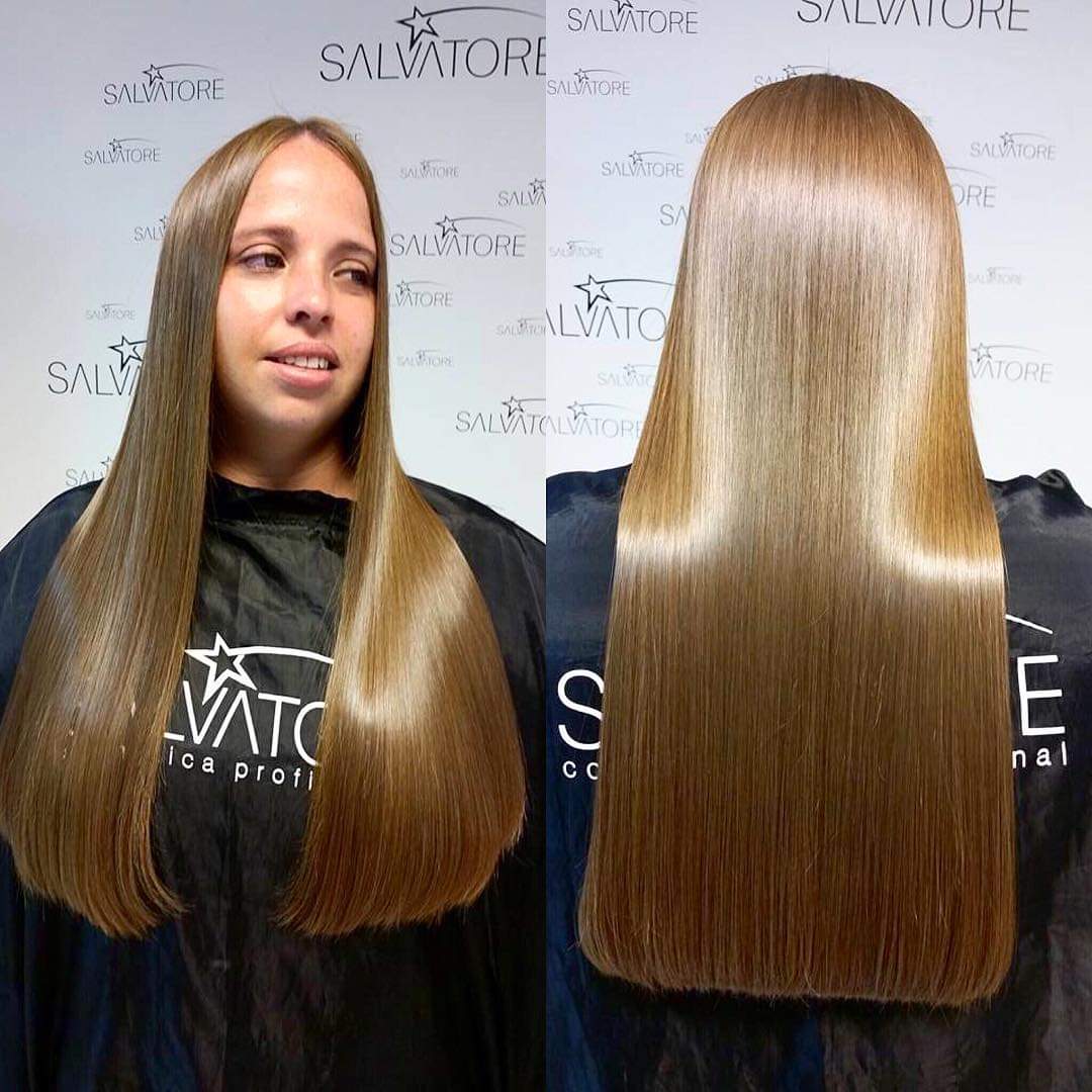 Lissage Tanin salvatore Blue Gold Premium step2