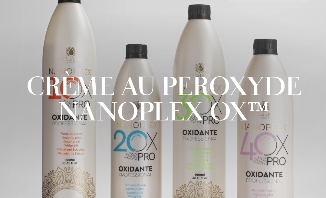 Nanoplex preoxyde crème OX - 20vol 30vol 40vol. Oxydant profesionnelle des cheveux