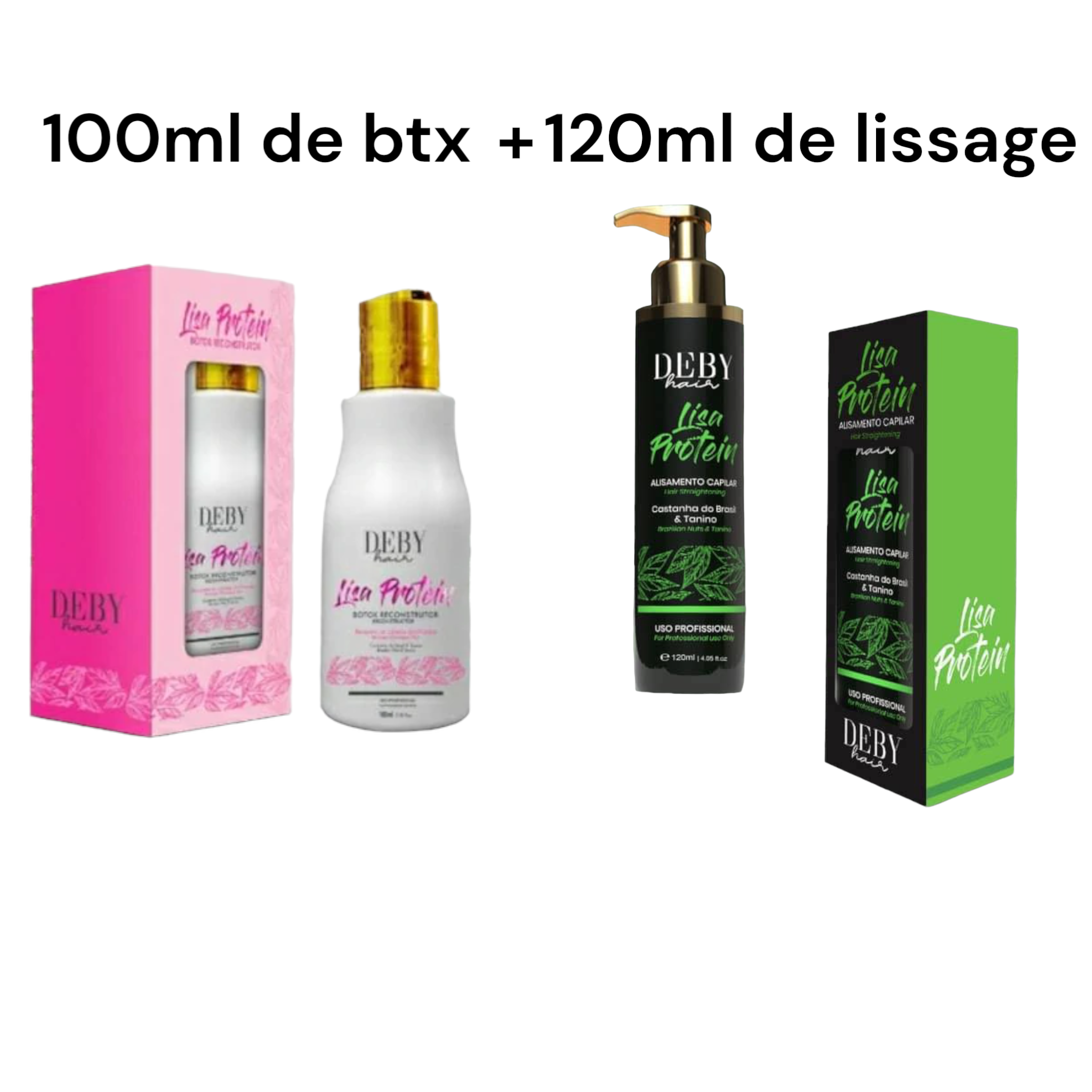 Lissage Au Tanin<br /> Deby Hair Lisa Protéine